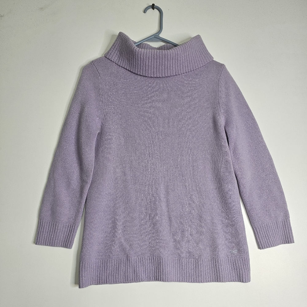 Vineyard Vines Lavender Turtleneck Sweater
